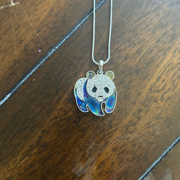 Panda pendant and chain - Picture 2 of 3